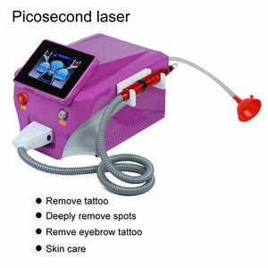 Picosecond Carbon Peel YAG Laser Tattoo Eyebrow Spot Removal Skin Whiten Machine