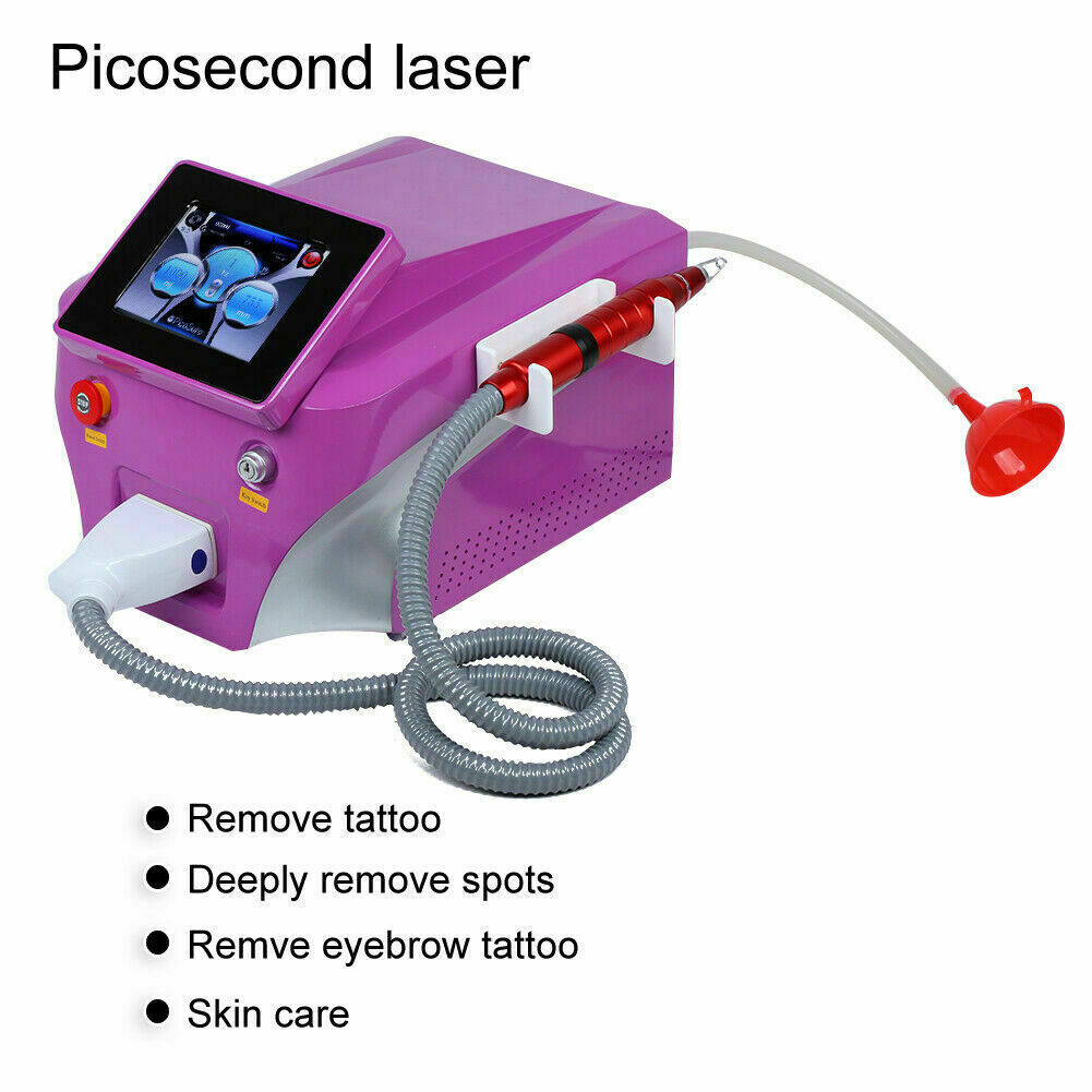 Picosecond Carbon Peel YAG Laser Tattoo Eyebrow Spot Removal Skin Whiten Machine